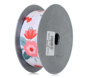 Akcia stuha červené kvety 3,5/10m