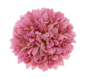 Hlava chryzantéma ružová 12cm bal:12ks