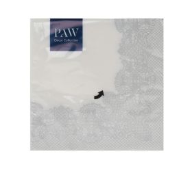 Sdl089208 servítky napkins laces frame silver