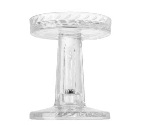 Svietnik sklo 10x10x11,8cm/410g