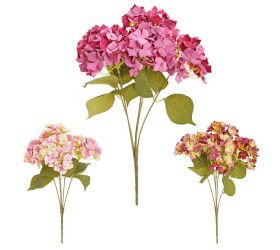 Kytica hydrangea mix/3f 51cm