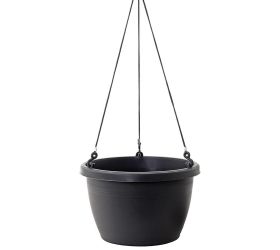 Kvetináč marina+.záves antracit glit 25x15,5(56)cm/0,9l