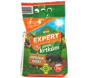 Expert s odpudz. účinkom proti krtom 5kg