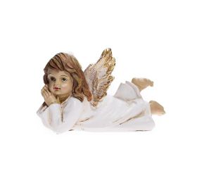 Anjel ležiaci bie/zla 13*7,5*7,5cm
