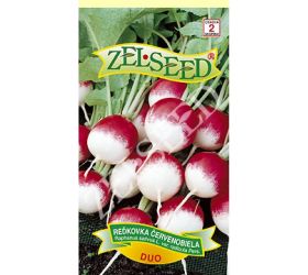 Reďkovka červ biela guľatá duo 5g