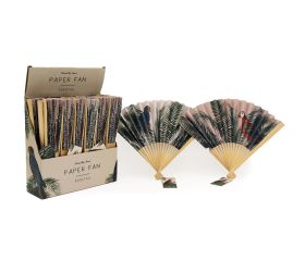 Vejár z palmového papiera 38x25cm