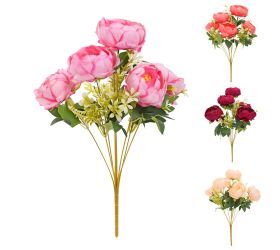 Kytica pivónia x9 50cm mix 4f