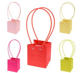 Taška na kvety jarná v12/33cm š12,5/11,5cm 18134art