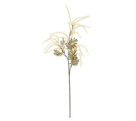 Konár amarantus bledo-krémový 80cm