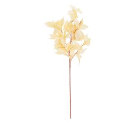Konár listy krémové 84cm