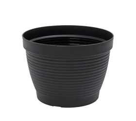 418 kvetináč agawa čierny 27cm