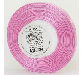 Saten stuha 6mm/20m ružová farba 094