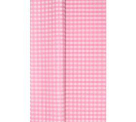 Fólia bal. papier s/20 ružová káro  60x60cm