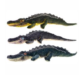 Krokodíl plyšový 42cm 3farby