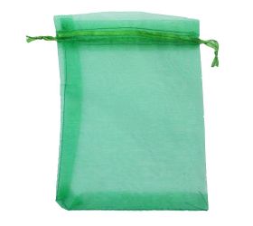 Hy-3406 organz. vrecko tm. zelená 9x12cm