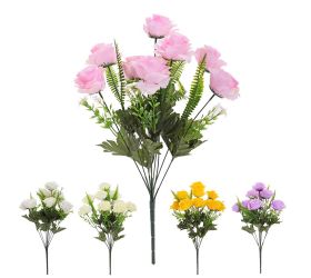 Kytica ruža x9 48cm mix 5f