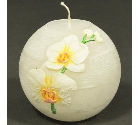 Orchid. guľa 100 bie-žl