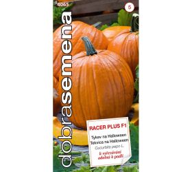Tekvica na halloween racer plus f1 7s