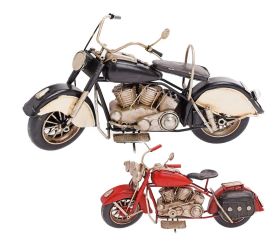 Motocykel retro/deko 28cm /3ass