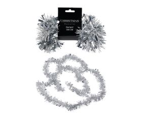 Girlanda strieborná 3m 200x90x60mm, caa754310