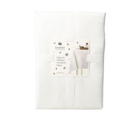 Obrus damašek biely 100%polyest. 220x150cm cy2601870