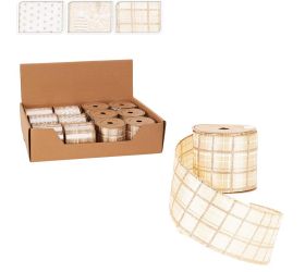 Stuha zlaté 270x6cm 3ass/747000020