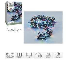 Led svetielka 700 microcluster /multi/ind,out/8fun/timer 14m