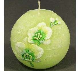 Orchid. guľa 100 oliva