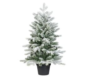 Vianočný stromček grandis mini tree so snehom 63xš.90 cm