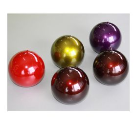 Lak. metal guľa 60 fialová