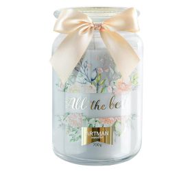 Voň.v skle celoročná veľ.sivá 700gr