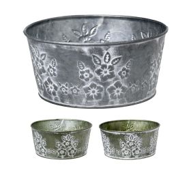 Obal kruh kov mix 3f kvety v:9,5x20cm super cena