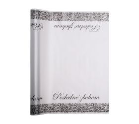 Fólia strieborná ,posl.zbohom,50cmx8m