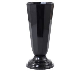 227 váza švéd.19 čierna /19xv47cm/