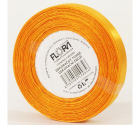 Saten stuha 10mm/15m oranžová farba 017