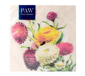 Sdl055700 servítky strawflowers 3vrs/33x33cm 20ks