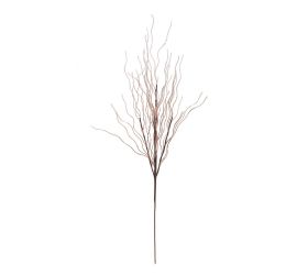 Konár guličky krémovo-hnedý 101cm