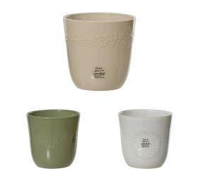 Obal s vetvičkou mix 3 farby 13,7xv13cm