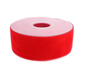 Stuha zamat červená 4cm/7m 3066g 08