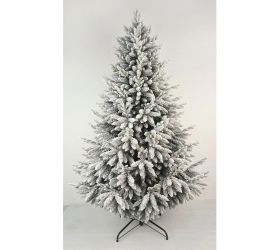 Vianočný stromček kiruna osnežený smrek 180cm pe/pvc