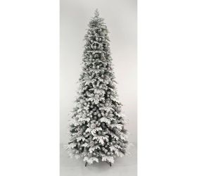 Vianočný stromček loen osnežený mix vetva+šiška 240cm pe/pvc tree