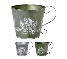 Obal s uchom kov mix 3f kvety v:13x15cm