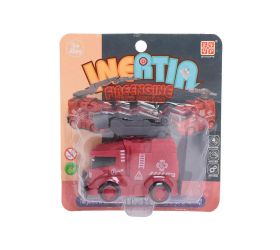 Hasičské auto na zotrvačník 8,5cm