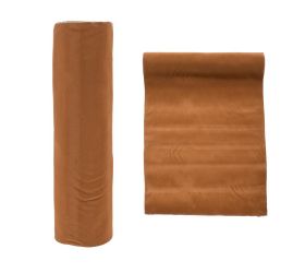 Štóla zamat velvet 30cmx3m ochre