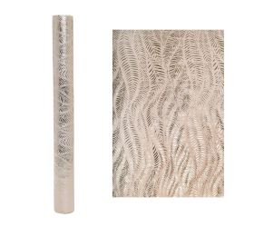 Štóla listy krém 48cmx1,8m