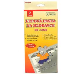 Lepová pasca na hlodavce - plastová vanička