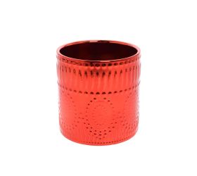 Obal cil keramika červený v14/13cm