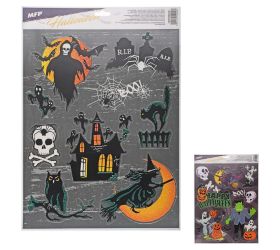 Okenná fólia halloween gliter ha001