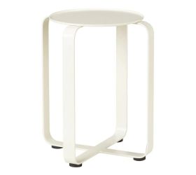 67464 stojan na kvety satin white mat 104/27 v27cm