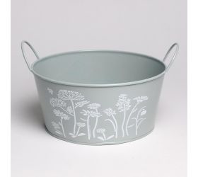 Obal kruh kov lúčne kvety v:9,5x20,5cm